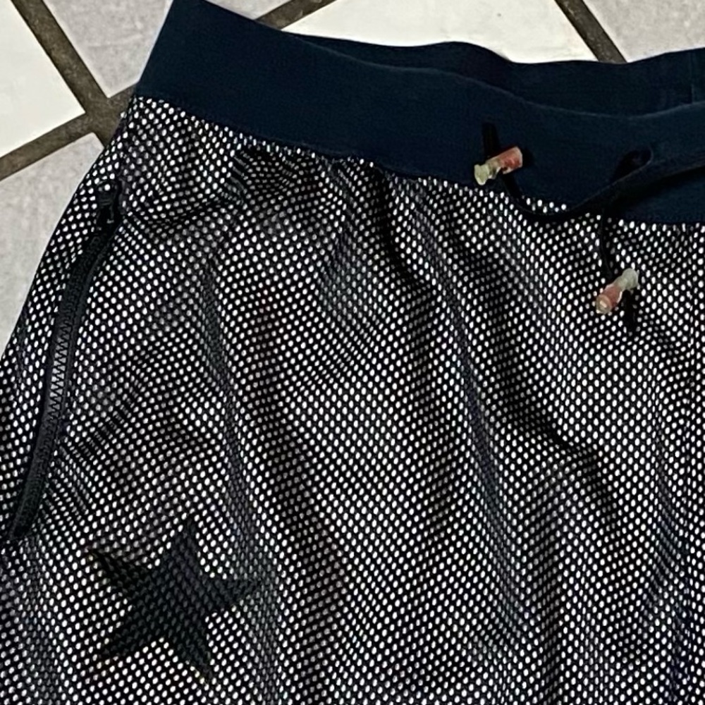 Nike Air Mesh Overlay B&W BB Shorts 3XLT Perfect! - Picture 4 of 6